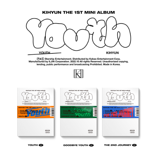 Kihyun - The 1st Mini Album [YOUTH]